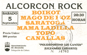 Alcorcón Rock 1998