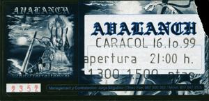 Avalanch Madrid 1999