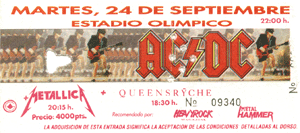 AC/DC + Metallica + Tesla