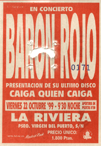 Barón Rojo Riviera 1999