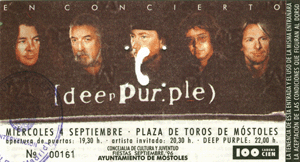 Deep Purple Móstoles 1996 Deep Purple Móstoles 1996