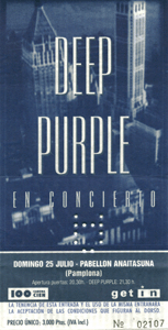 Deep Purple Pamplona 1999 Deep Purple Pamplona 1999