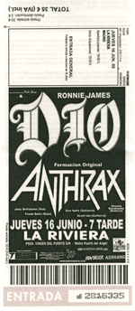 Dio Madrid 2005