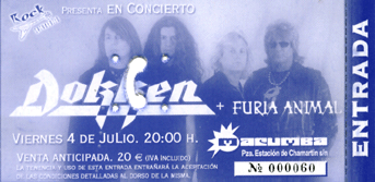 Dokken Madrid 2003