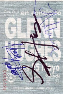 Glenn Hughes Madrid 2001 Glenn Hughes Madrid 2001