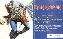 Iron Maiden Madrid 1983
