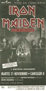 Iron Maiden Madrid 1995