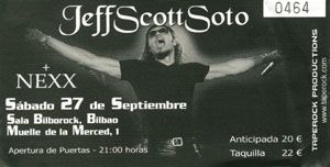 Jeff Scott Soto Bilbao 2003