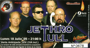 Jethro Tull Madrid 2005