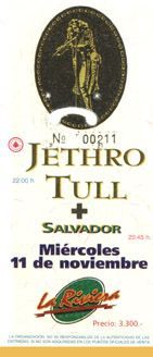 Jethro Tull Madrid 1998