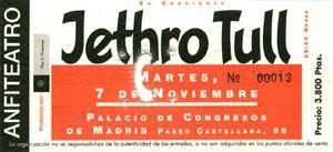 Jethro Tull Madrid 2000