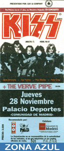 Kiss Madrid 1997
