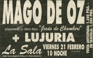 Mago de Oz Madrid 1997