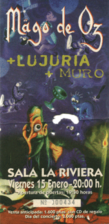 Mago de Oz Madrid 1999