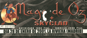 Mago de Oz Madrid 2001