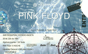 Pink Floyd San Sebastián 1994