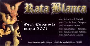 Rata Blanca Madrid 2001