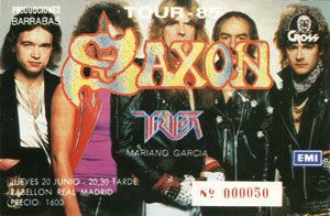 Saxon 1985 Saxon 1985
