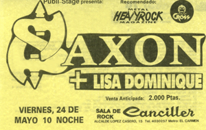 Saxon 1991 Saxon 1991