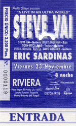 Steve Vai Madrid 2001 Steve Vai Madrid 2001