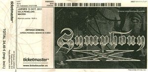 Symphony X Madrid 2011