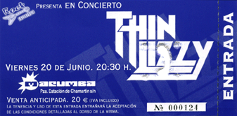 Thin Lizzy Madrid 2003