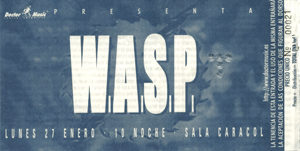Wasp Madrid 1997