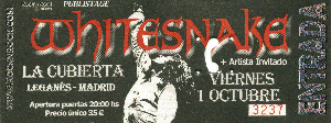Whitesnake Madrid 2004