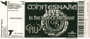Whitesnake Madrid 2006