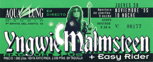 Yngwie Malmsteen 1995