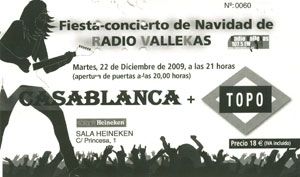 Topo Madrid 2009
