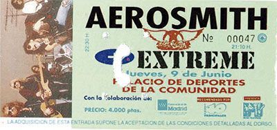 Aerosmith Madrid 1994