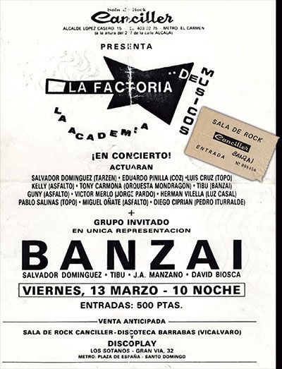 Banzai Madrid 1987
