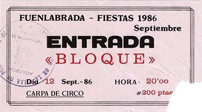 Bloque Fuenlabrada 1986