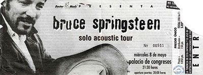 Bruce Springsteen Madrid 1996