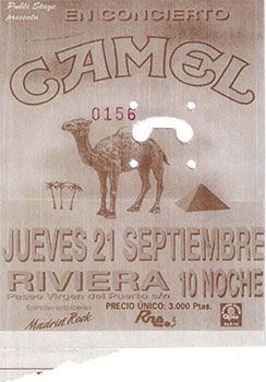 Camel Madrid 2000