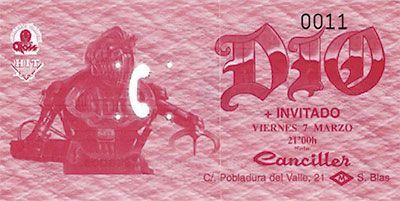DIO Madrid 1997