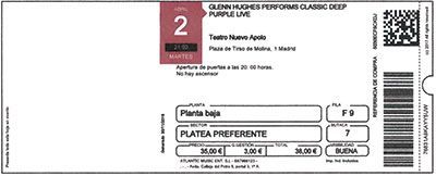 Glenn Hughes Madrid 2019 Glenn Hughes Madrid 2019
