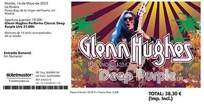 Glenn Hughes Madrid 2023 Glenn Hughes Madrid 2023