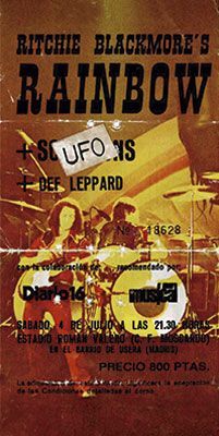 Rainbow Madrid 1981