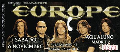 Europe Madrid 2004