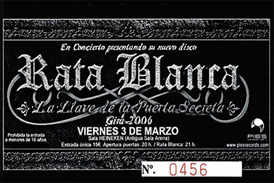 Rata Blanca Madrid 2006
